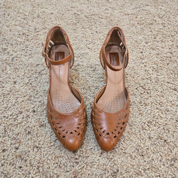 Clarks Artisan Women's Shoes Brown Size 9M - Picture 1 of 15